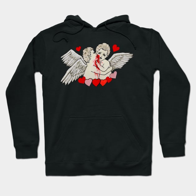 Be My Angel Hoodie by jenniferhillsfantasies